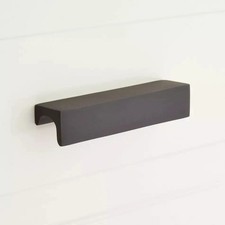 Signature Hardware Staden 6" Cabinet Pull Satin Black