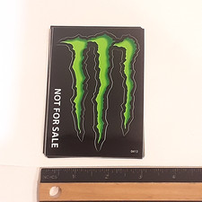 LOT OF 8 MONSTER ENERGY STICKERS