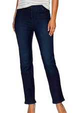 GLORIA VANDERBILT WOMEN AMANDA CLASSIC TAPERED JEANS, SIZE 18W-COLOR Blue