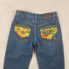 Vintage Rocawear Jeans Youth Sz 16 fit 27x26 Original Fit Y2K Roc Boys Hip Hop