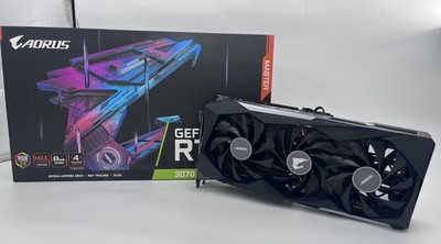 GIGABYTE AORUS GeForce RTX 3070 MASTER 8G 8GB GDDR6 Graphics Card GV-N3070AORUS