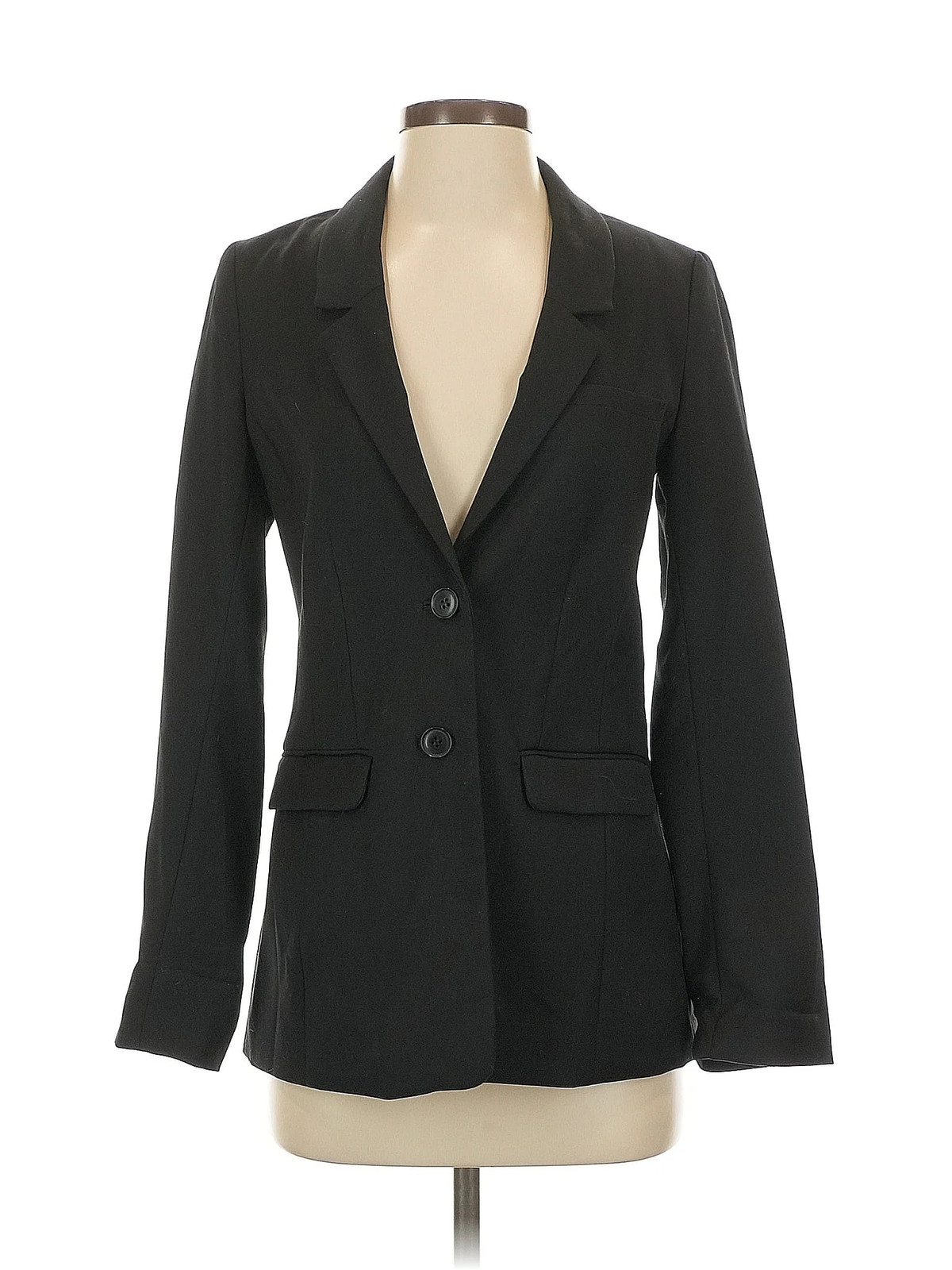 H&M Women Black Blazer 4