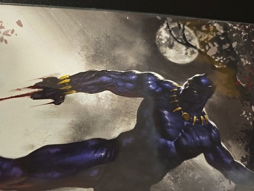 FANTASTIC FOUR #52 FAN EXPO VIRGIN VARIANT PARRILLO BLACK PANTHER LTD 1000 NM - Bild 5 von 5