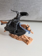 Timpo Toys Schwarzer Ritter mit Pferd