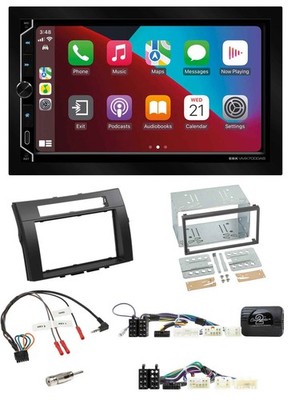 ESX 2DIN DAB USB Steering Wheel Bluetooth Car Stereo for Toyota Verso Corolla 2006-2009