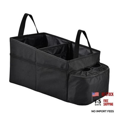 Car Seat Organizer Multi Pocket Backseat Organizer with Cup Holders,