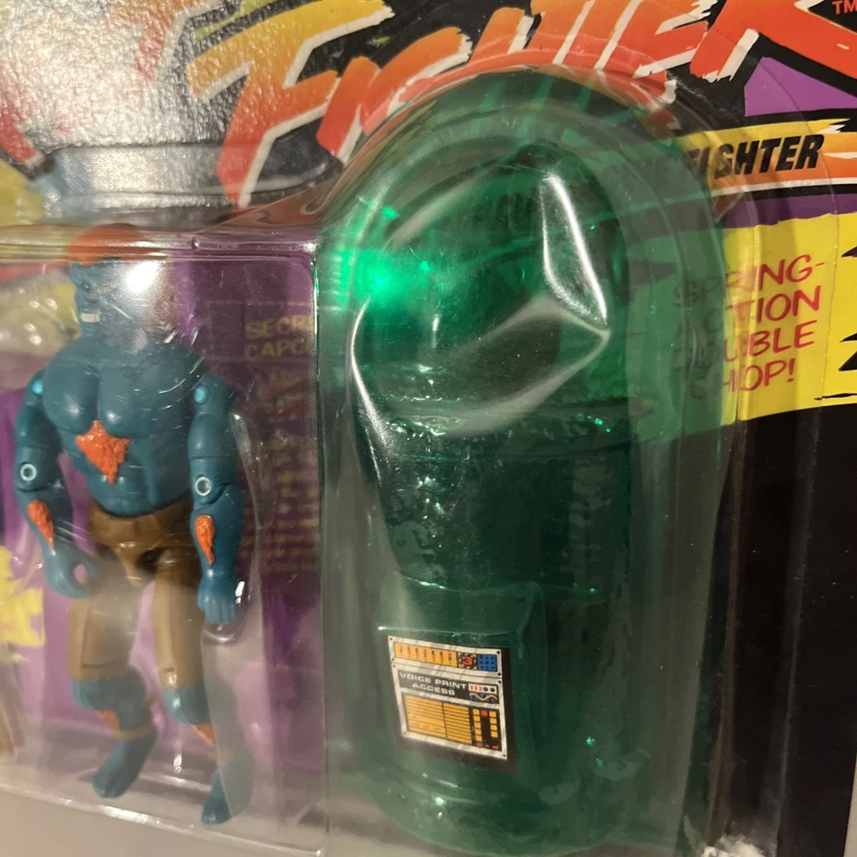 Figura Blanka Street Fighter The Movie 1993 de colección Capcom Bio Warrior  Foto 2 de 4