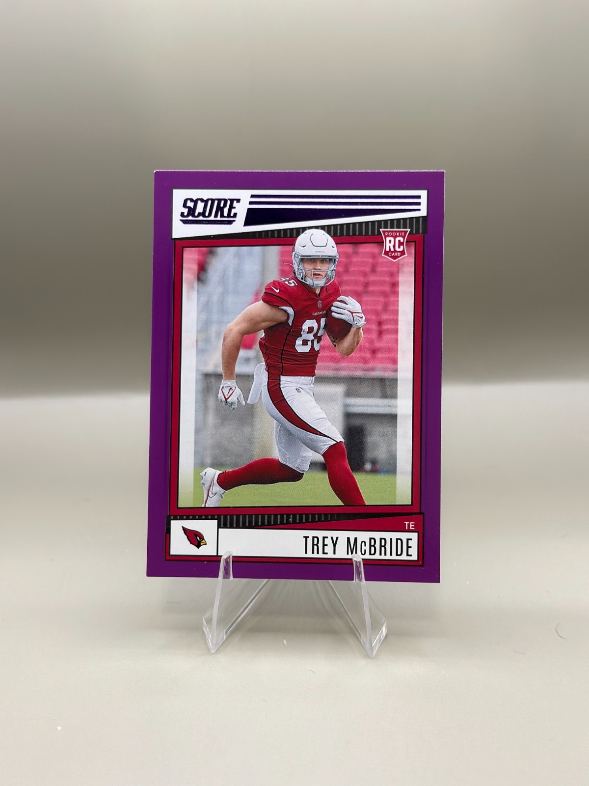 2022 Score - Rookies Trey McBride #369 (RC) Purple  alternate