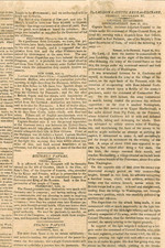Washington attacked , White House burned down .Original Newspaper Sept 28 1814
