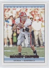 2022 Panini Chronicles Draft Picks Donruss Retro Pink Matthew Stafford #18 0hk3