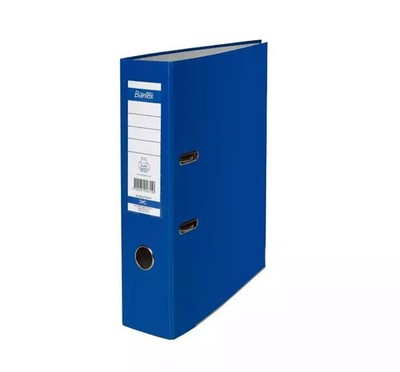 5702231046110 Segregator A4 PP 80mm XXL jasny niebieski Bantex