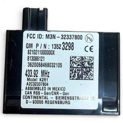 OEM GM Keyless Entry Remote Receiver 433mhz 13523298 Chevrolet GMC 2014-2025