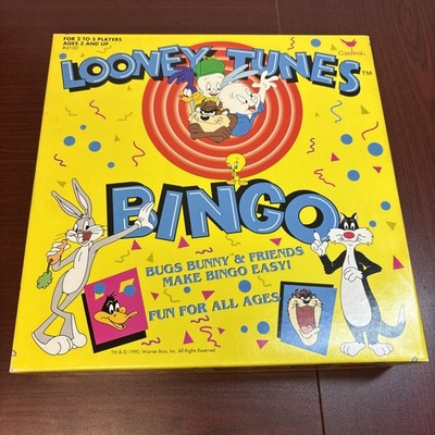 1990 Looney Tunes  Bingo Game- Unused