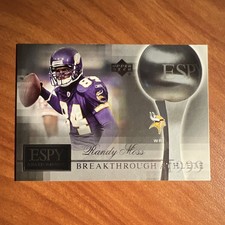 Upper Deck 2005 Randy Moss Breakthrough Athlete #EA-5 Vikings ESPY Award Winners
