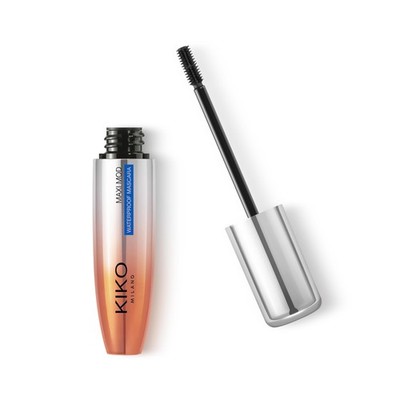 KIKO Milano Maxi Mod Waterproof Mascara | 12 ml (1er Pack), Black