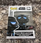 Funko Pop Star Wars Shadow StormTrooper GameStop Exclusive w/Protector #394