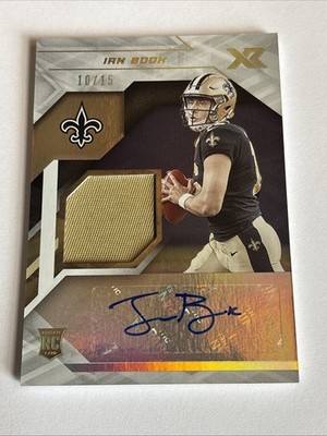 2021 Xr Ian Book ROOKIE PATCH AUTO /15 Saints RC Norte Dame RSA-IBO