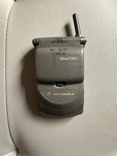 Motorola StarTAC 80062WNBPA Flip Phone - Working - No Charger - Collectible