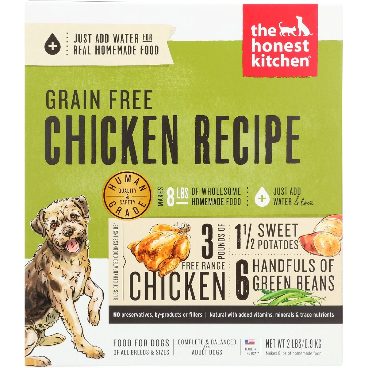 The Honest Kitchen Grain Free Chicken Recipe Dog Food 2 Lb