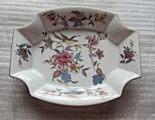 Takahashi San Francisco Japan Floral with Bird Dish #collectibles #homedecor
