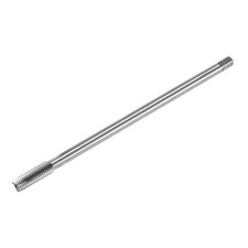 M8x1mm Metric Thread Tap, HSS 150mm Length Straight Flute Tap