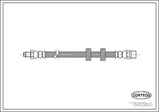 Flexible de frein Volvo 850