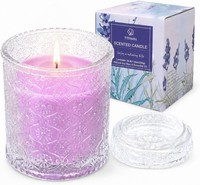 Duftkerze Im Glas 200G Lavendel Aus NatüRlichem Sojawachs FüR Entspannung