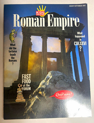 August/September 1993 issue of Kids Discover Magazine Roman Empire