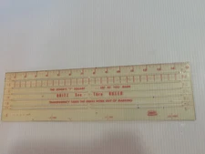 Dritz's See Thru Dressmaker's Ruler 621 15" Transparent Sewing T Square Sewers
