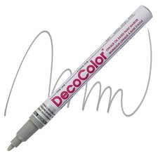 DecoColor, Paint Marker, Grey, Fine Point, Shadow, Opaque, Permanent, Gloss