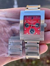 Tonino Lamborghini Limited Edition Uhr 2000 Teile Silber Gehäuse Weiß &...