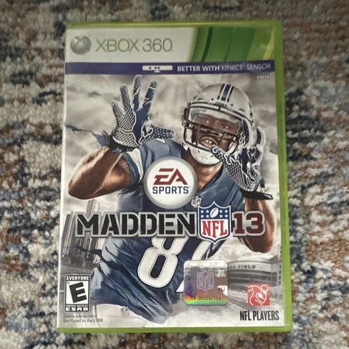 EA Sports Madden NFL 13 (Madden NFL) Xbox 360 2012 E Better w/ Kinect