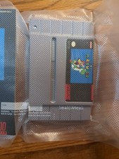 Super Mario World SNES Super Nintendo Cartridge Video Game & Manual