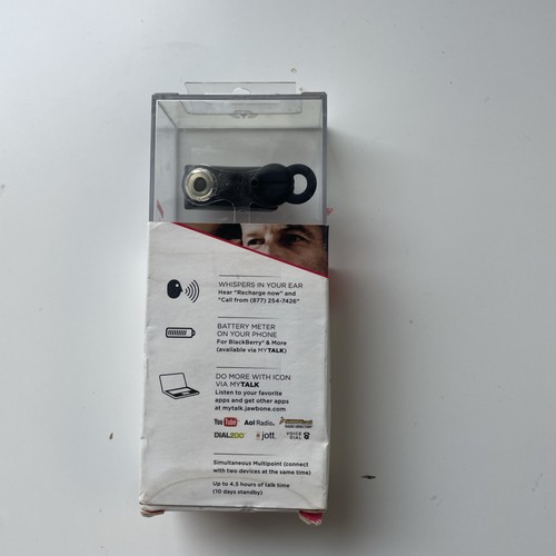 Jawbone Icon The Hero Noise Assassin 2.5 Earbud Headset Verizon AliphCom NOS - Picture 3 of 5