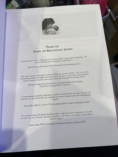 Spanish for Breastfeeding Support : A Self-Guided Course to Help You Support... - Picture 2 of 6