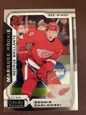 2018-19 OPC O-pee-chee Platinum Marquee Rookie # 195 Dennis Cholowski