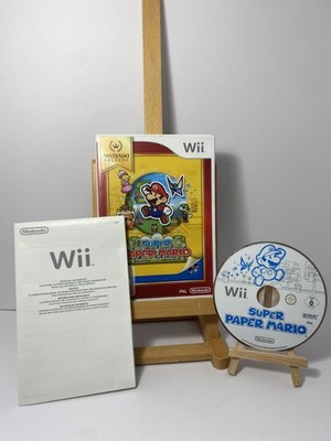 Super Paper Mario für die Wii (Nintendo Selects) vollständig 