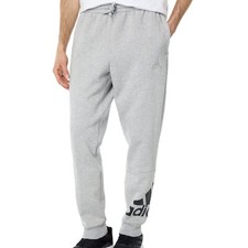  GK8978 Mens Adidas Essentials French Terry Tapered Cuff Logo Pants