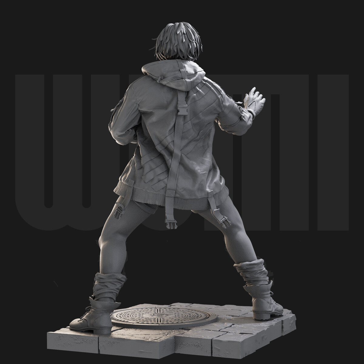 Reina Tekken 8 3D Printing Unassembled Unpainted Model Kits Resin