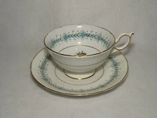 Coalport Geneva Footed Cup And Saucer Set