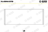 Glyco 71-4940 Std Pleuellager For Nissan Opel Renault Vauxhall
