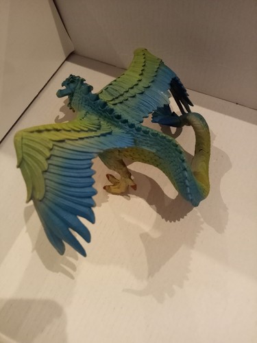 Safari Limited Wyvern 2014 Toy/Figurine Green/Blue/Gray - Picture 3 of 4