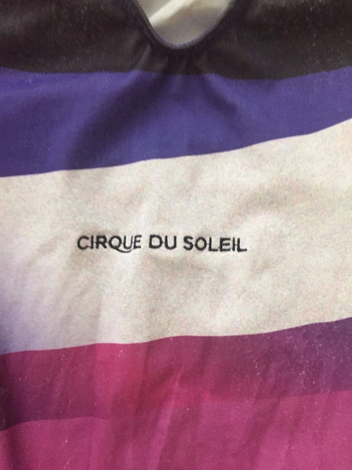 Leotardo de gimnasia para niña GK Elite Cirque Du Soleil púrpura y rosa S Foto 3 de 4