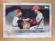 2022 Topps Series 2 Overarching Battery Rainbow Foil Baseball Card #473 Cadinals