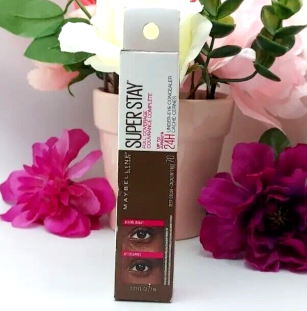 Maybelline Super Stay Full Coverage Concealer in Deep Cocoa Under Eye-image
