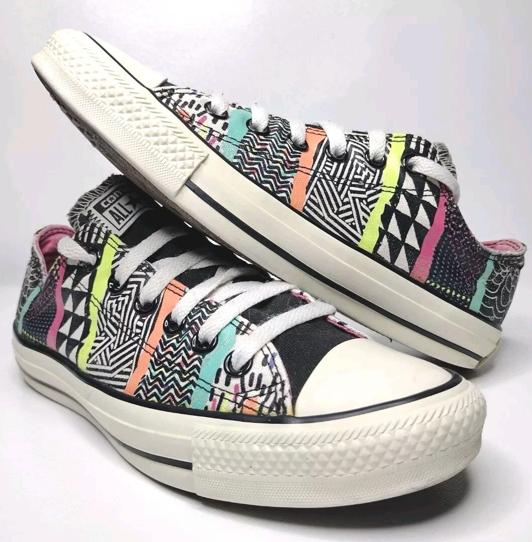 Sneakers basse CONVERSE donna All Star Chuck Taylor anni 90 grafica RAD taglia 8 US