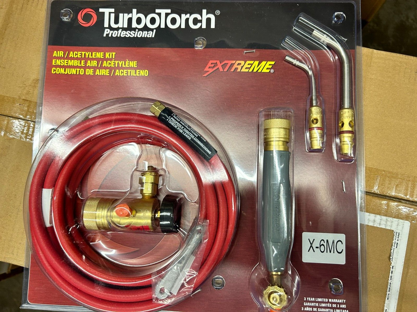 TurboTorch X6MC Air Acetylene Kit