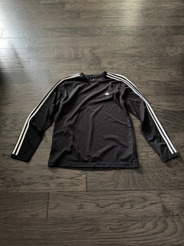 Haut Sportif Manches Longues 90 Degree - Taille 12 Fille - Noir Marl Avec Trous Pour Pouces - Occasion Excellent état
