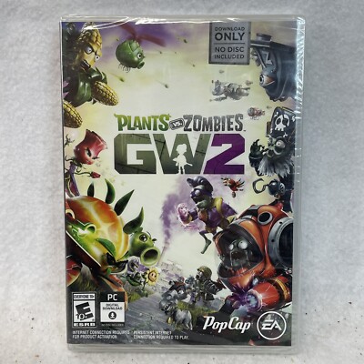  Brand New!! Plants vs. Zombies: Garden Warfare 2 (PC, 2016) Factory Sealed!! 