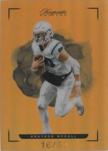 2022 Keepsake Football Edition Grayson McCall #30